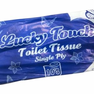 LUCKY TOUCH TOILET PAPER 10`S